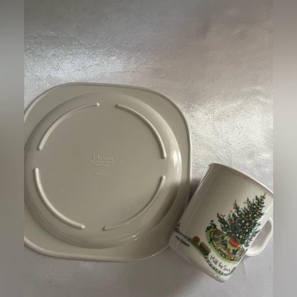 Vintage Melamine “Cookies for Santa “ Set - Picture 2 of 12